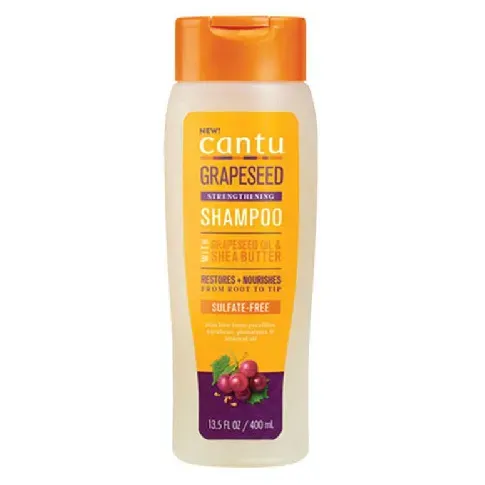 Bilde av best pris Cantu Grapeseed Strengthening Shampoo 400ml Hårpleie - Shampoo