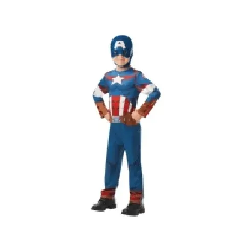 Bilde av best pris Captain America Classic Kostume Udklædningstøj (3-9 år)(Str. 104/S) Leker - Rollespill - Kostymer