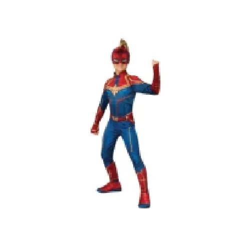 Bilde av best pris Captain Marvel Kostume Udklædningstøj (3-7 år)(Str. 116/S) Leker - Rollespill - Kostymer
