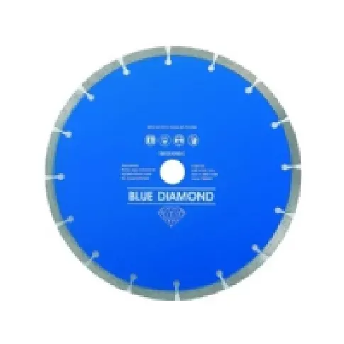 Bilde av best pris Carat Uni. klinge Ø180mm - Blue Diamond klinge, 10mm segment, tørskæring t/Rillefræser El-verktøy - Sagblader - Diamantblad