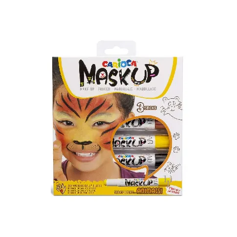 Bilde av best pris Carioca - Mask Up - Make-up Sticks - Animals (3 pcs) (809490) - Leker