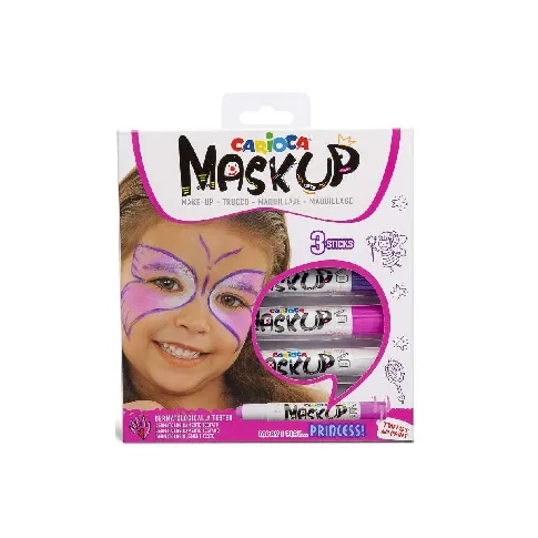 Bilde av best pris Carioca - Mask Up - Make-up Sticks - Princess (3 pcs) (809491) - Leker