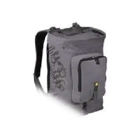 Bilde av best pris Case Logic Canvas Backpack/Duffel - Notebookryggsekk - 15.4 - grå PC & Nettbrett - Bærbar tilbehør - Vesker til bærbar