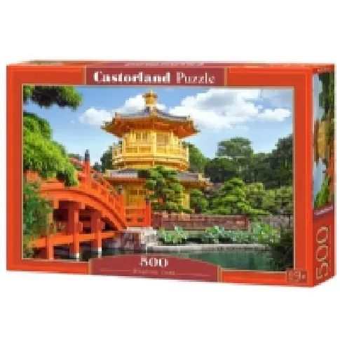 Bilde av best pris Castorland Beautiful China 500 pcs, 500 stykker, Bygninger, 9 år Leker - Spill - Gåter