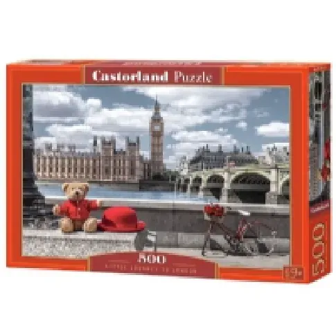 Bilde av best pris Castorland Little Journey to London 500 pcs, 500 stykker, By, 9 år Leker - Spill - Gåter