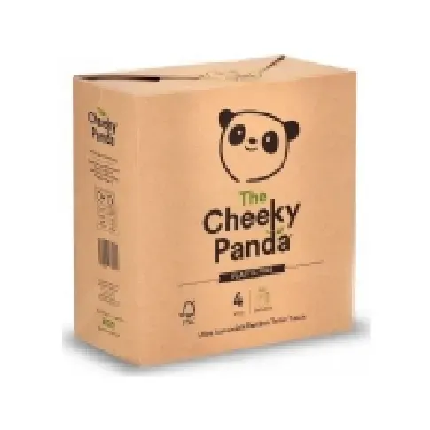 Bilde av best pris Cheeky Panda Tre-lags bambus toalettpapir, 4 papirruller - Cheeky Panda Rengjøring - Tørking - Toalettpapir og dispensere
