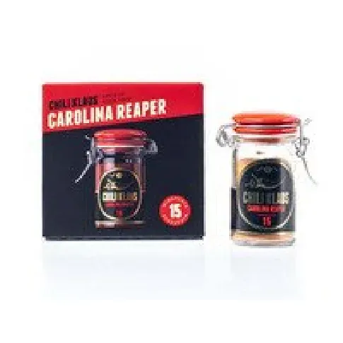 Bilde av best pris Chili Klaus - Carolina Reaper - dried chili powder i glas Søtsaker og Sjokolade - Søtsaker, snacks og sjokolade - Krydder og saus