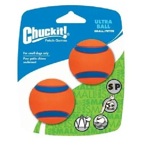 Bilde av best pris Chuckit - Ultra Ball S 5 cm 2 Pack - - Kjæledyr og utstyr