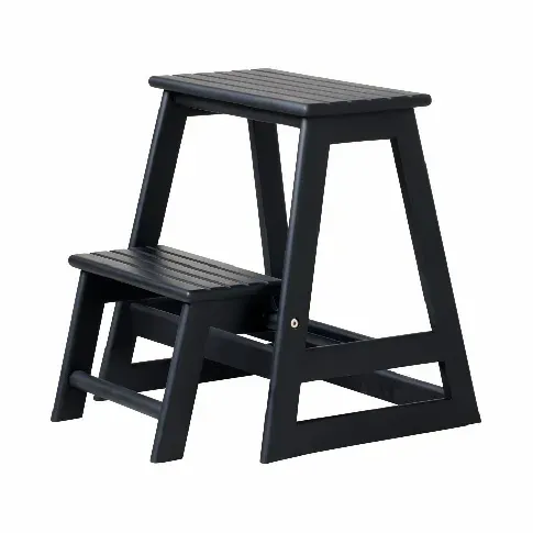 Bilde av best pris Cinas - Skala stepladder and stool, 2 steps - Black (5074022) - Hjemme og kjøkken