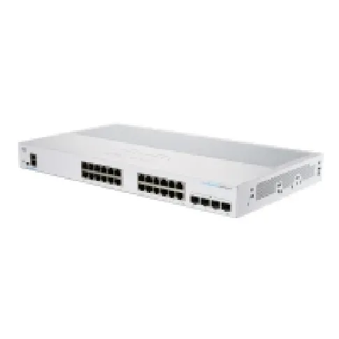 Bilde av best pris Cisco Business 250 Series CBS250-24T-4G - Switch - L3 - smart - 24 x 10/100/1000 + 4 x Gigabit SFP - rackmonterbar PC tilbehør - Nettverk - Switcher