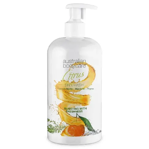 Bilde av best pris Citrus Skin Wash - Profesjonell body wash med Tea Tree Oil og sitrus