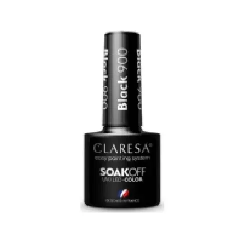 Bilde av best pris Claresa Claresa Soak Off UV/LED Color hybrid varnish 900 Black 5g | FREE DELIVERY FROM 250 PLN N - A