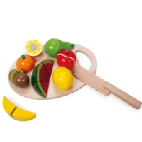 Bilde av best pris Classic World frugt velcro legesæt - Træ legemad (24+ M) Leker - Rollespill - Leke kjøkken og mat