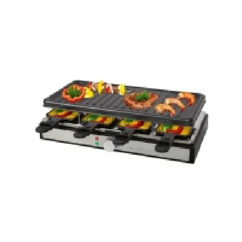 Bilde av best pris Clatronic RG 3757, 1400 W, 420 mm, 210 mm, 8 stykker Kjøkkenapparater - Kjøkkenutstyr - Raclette