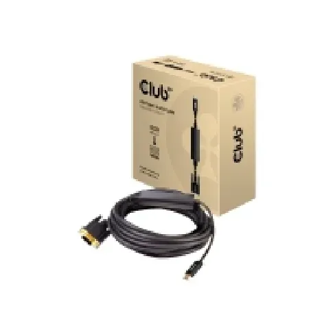 Bilde av best pris Club 3D - Adapterkabel - USB-C han til HD-15 (VGA) han - 5 m - aktiv PC tilbehør - Kabler og adaptere - Adaptere