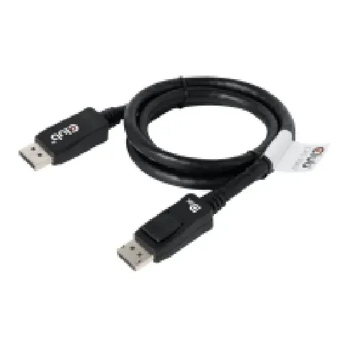 Bilde av best pris Club 3D - DisplayPort-kabel - DisplayPort (hann) til DisplayPort (hann) - DisplayPort 1.4 - 1 m - svart PC tilbehør - Kabler og adaptere - Videokabler og adaptere