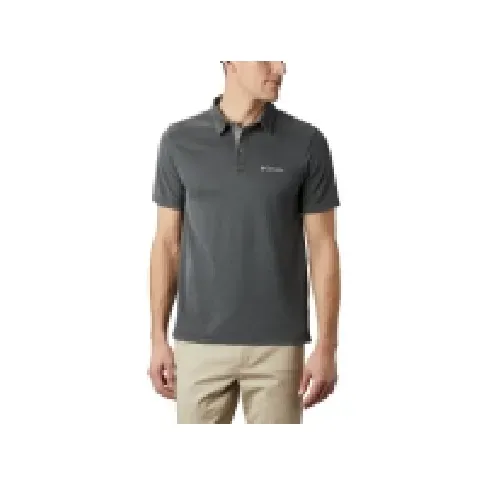 Bilde av best pris Columbia T-skjorte for menn Nelson Point grå størrelse S (1772721011) Utendørs - Fiske klær - Jakke