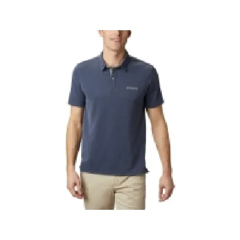 Bilde av best pris Columbia T-skjorte for menn Nelson Point mørkeblå størrelse S (1772721464) Utendørs - Fiske klær - Jakke