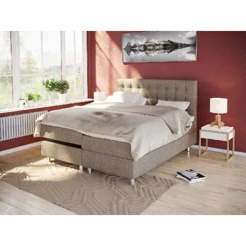 Bilde av best pris Comfort regulerbar seng 180x200 - beige