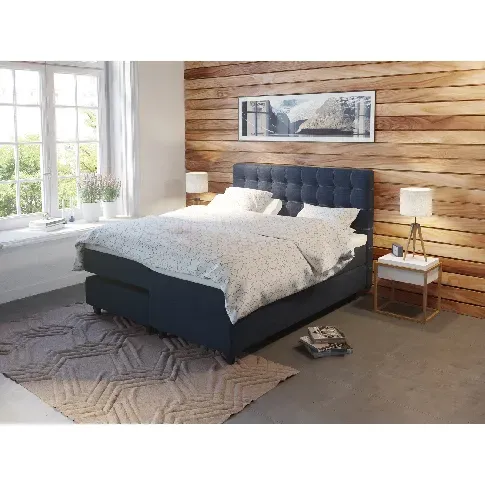 Bilde av best pris Comfort regulerbar seng 180x200 - mørk blå