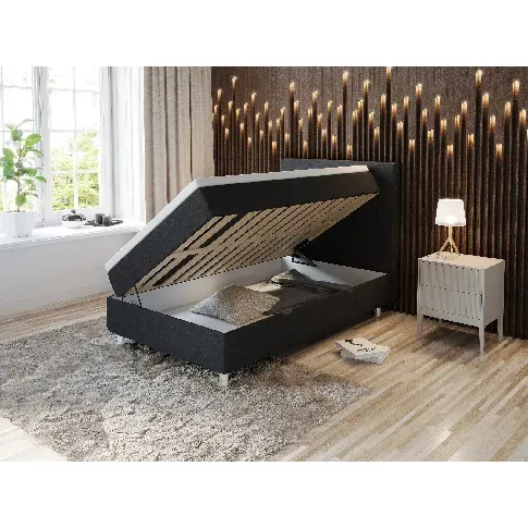 Bilde av best pris Comfort seng med oppbevaring 120x200 - antrasitt