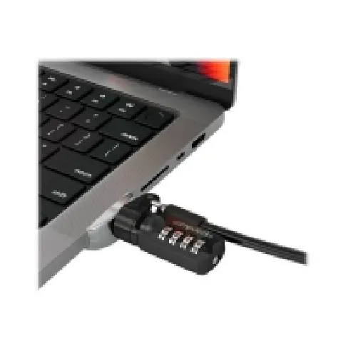 Bilde av best pris Compulocks Ledge Lock Adapter for MacBook Pro 14 M1, M2 & M3 with Combination Cable - Sikkerhetssporlåsadapter - med kodelås - for Apple MacBook Pro 14.2 in (M1, M2, M3) PC & Nettbrett - Bærbar tilbehør - Diverse tilbehør