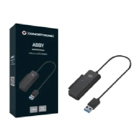 Bilde av best pris Conceptronic ABBY - Lagringskontroller - 2,5 - SATA 6 Gb/s - USB 3.0 PC tilbehør - Kontrollere - IO-kort