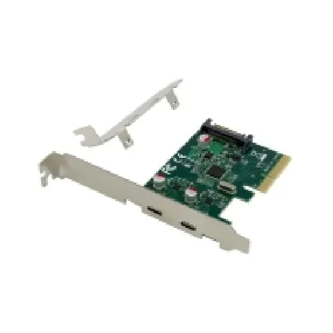 Bilde av best pris Conceptronic EMRICK07G, PlayStation Network, USB 3.2 Gen 2 (3.1 Gen 2), PCI 2.0, SATA 15-pin, Grønn, PC PC tilbehør - Kontrollere - IO-kort