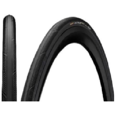 Bilde av best pris Continental Ultrasport III 25-622 dekk, 28, svart folding Sykling - Hjul, dekk og slanger - Sykkeldekk
