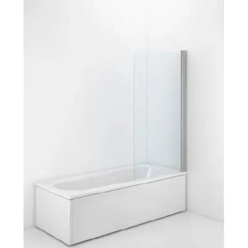 Bilde av best pris Contura Shower Space badekarsvegg, 79 cm, klart glass, aluminium profil Baderom > Dusjen