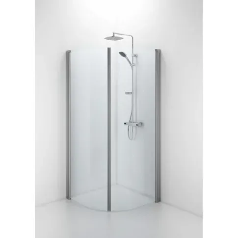 Bilde av best pris Contura Shower Space dusjdør, 72,3 cm, klart glass, aluminium profil Baderom > Dusjen