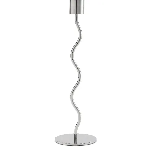Bilde av best pris Cooee Design Curved lysestake 26 cm, rustfritt stål Lysestaker