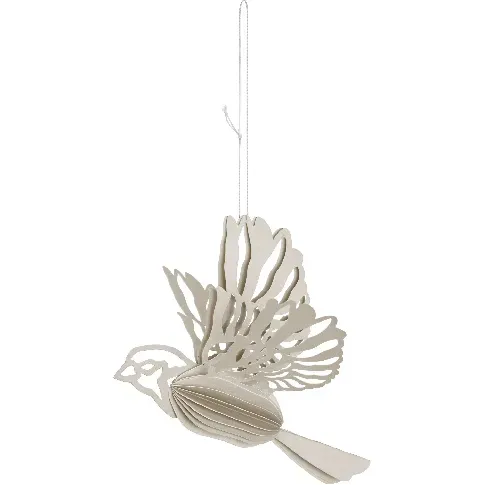 Bilde av best pris Cooee Design Paper Bird ornament 2-pack, sand Juleoppheng