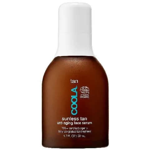 Bilde av best pris Coola - Organic Sunless Tan Anti-Aging Face Serum 50 ml - Skjønnhet