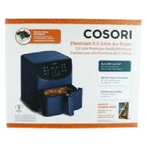 Bilde av best pris Cosori Premium Air Fryer CP158-AF-RXL - 5,5 Liter - Blå Kjøkkenapparater - Kjøkkenmaskiner - Air fryer