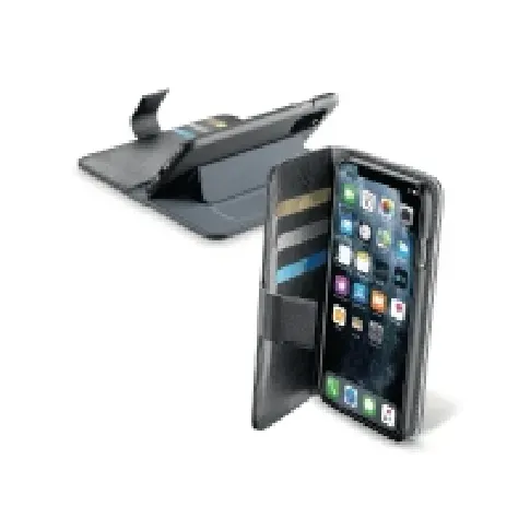 Bilde av best pris Cover Cellularline Book Agenda, til iPhone 11 Pro, sort Tele & GPS - Mobilt tilbehør - Skjermbeskyttelse