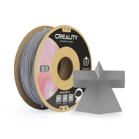 Bilde av best pris Creality Creality Creality CR-PLA Matte - 1.75mm - 1kg Matte Grey PLA-filament,3D skrivarförbrukning