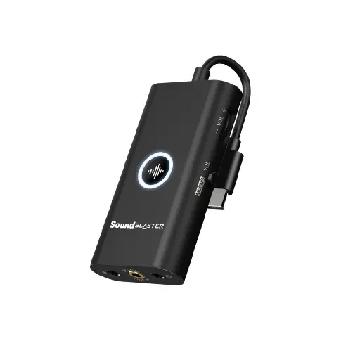 Bilde av best pris Creative - Sound Blaster G3 Portable USB Gaming DAC - Datamaskiner