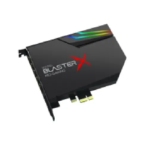 Bilde av best pris Creative Sound BlasterX AE-5 Plus - Lydkort - 32-bit - 384 kHz - 122 dB SNR - 5.1 - PCIe - Sound Core3D PC-Komponenter - Lydkort