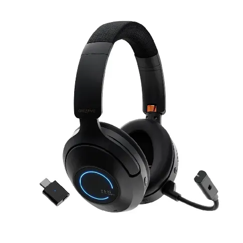 Bilde av best pris Creative - Zen Hybrid Pro Classic Wireless Over-Ear Headphones ANC - Black - Elektronikk