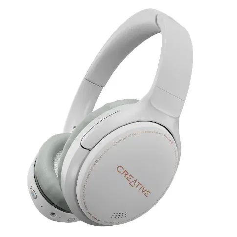 Bilde av best pris Creative - Zen Hybrid Wireless Over-ear Headphones ANC, White - Elektronikk