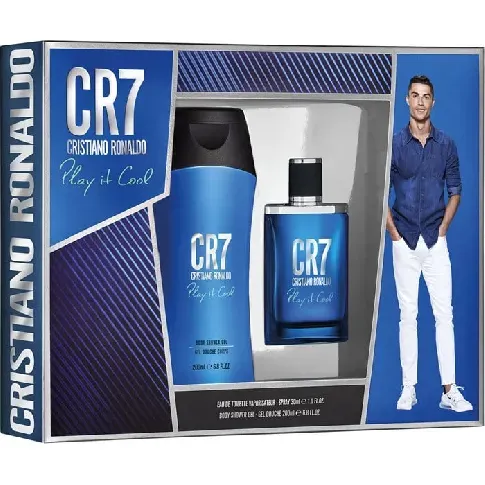 Bilde av best pris Cristiano Ronaldo - CR7 Play It Cool EDT 30 ml + Shower Gel 150 ml - Giftset - Skjønnhet