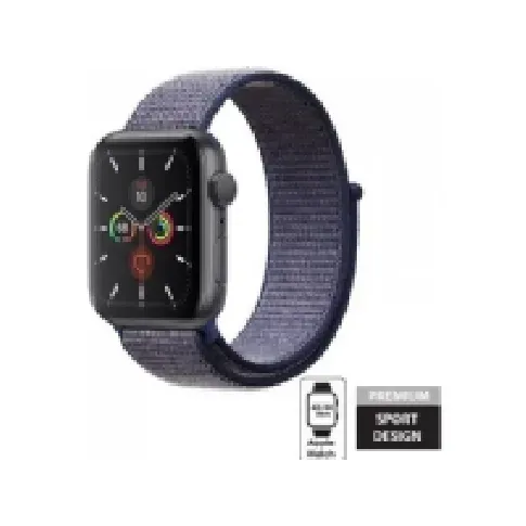 Bilde av best pris Crong Crong Nylon Band - Pasek sportowy Apple Watch 42/44 mm (Midnight Blue) Sport & Trening - Pulsklokker og Smartklokker - Smartklokker
