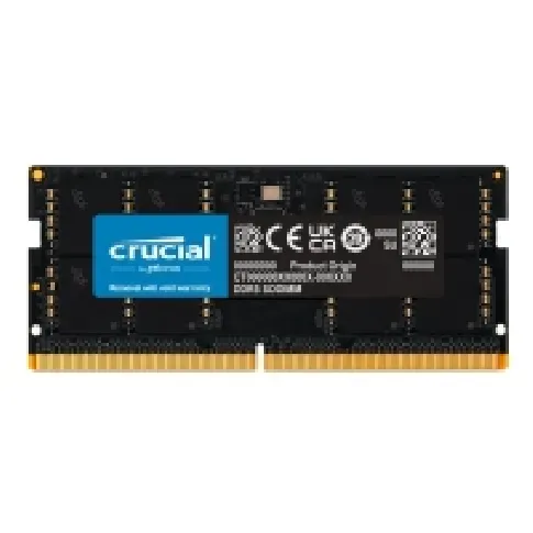 Bilde av best pris Crucial - DDR5 - modul - 32 GB - SO DIMM 262-pin - 4800 MHz / PC5-38400 - CL40 - 1.1 V - ikke-bufret - ikke-ECC PC-Komponenter - RAM-Minne - DDR5