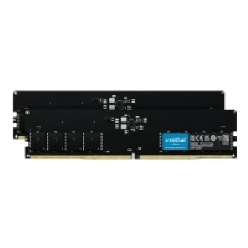 Bilde av best pris Crucial - DDR5 - sett - 64 GB: 2 x 32 GB - DIMM 288-pin - 4800 MHz / PC5-38400 - CL40 - 1.1 V - ikke-bufret - ikke-ECC PC-Komponenter - RAM-Minne - DDR5