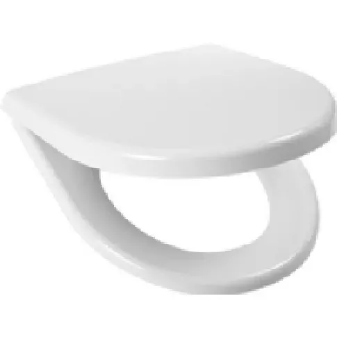 Bilde av best pris Csslr Plus hvid toiletsæde med faste beslag - passer på Csslr Plus hængeskål VVS#814080200 Rørlegger artikler - Baderommet - Tilbehør til toaletter