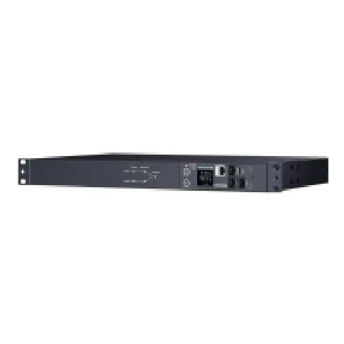 Bilde av best pris CyberPower Switched ATS PDU44004 - Strømfordelerenhet (kan monteres i rack) - AC 200-240 V - enkeltfase - Ethernet, serial - inngang: 2 x IEC 60320 C14 - utgangskontakter: 12 (12 x IEC 60320 C13) - 1U - 3.05 m kabel - svart PC & Nettbrett - UPS - Tilbehør