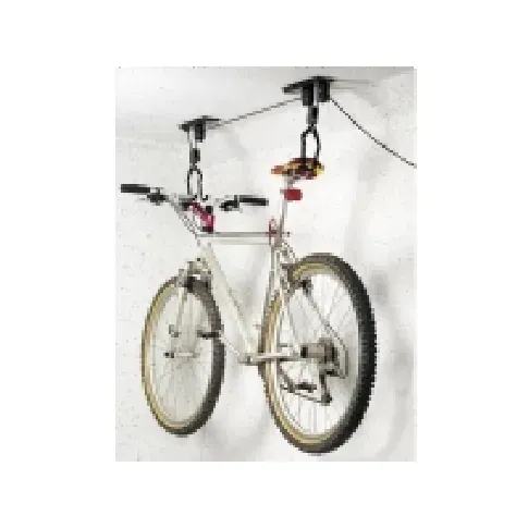 Bilde av best pris Cykel loftophæng Eufab 16411 Sort Sykling - Verktøy og vedlikehold - Sykkelstativ og oppbevaring
