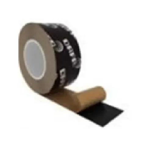 Bilde av best pris DAFA Airvent UV / Radon tape, sort 60 mm x 25 m. Godkendt til udendørs brug fx. ved undertagskraver. Stærkt klæbende. Ventilasjon & Klima - Ventilasjonstilbehør - Tettingsprodukter & isolering