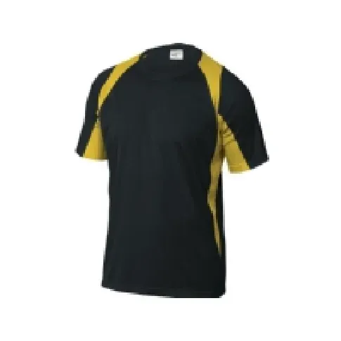 Bilde av best pris DELTA PLUS T-Shirt polyester 160G quick-drying black and yellow XL (BALINJXG) Klær og beskyttelse - Arbeidsklær - T-skjorter